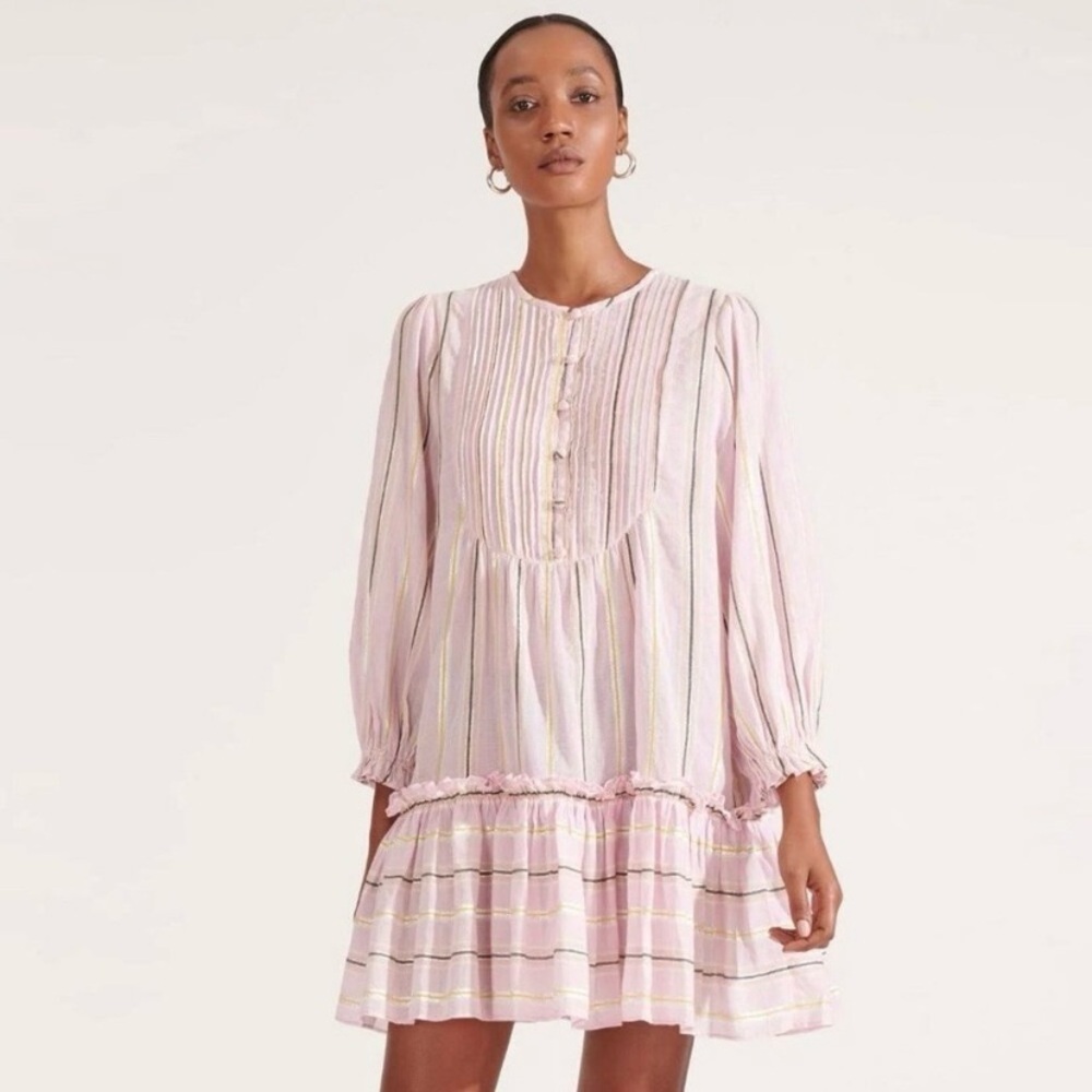 Veronica Beard Tibbett Cover Up Dress Orchid